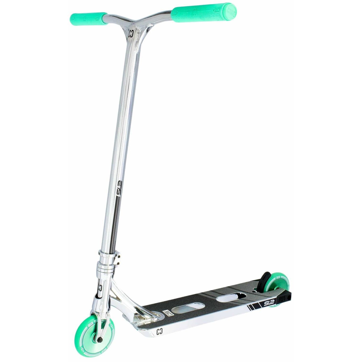 CORE SL2 Trick Sparkcykel (Chrome/Teal) - Chrome/Teal