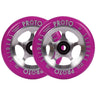 Proto Sliders Starbright Kickbike Hjul 2-Pak - Purple On Raw