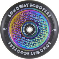 Longway FabuGrid Sparkcykel Hjul - Rainbow-Hjul till sparkcyklar-ScootWorld.se