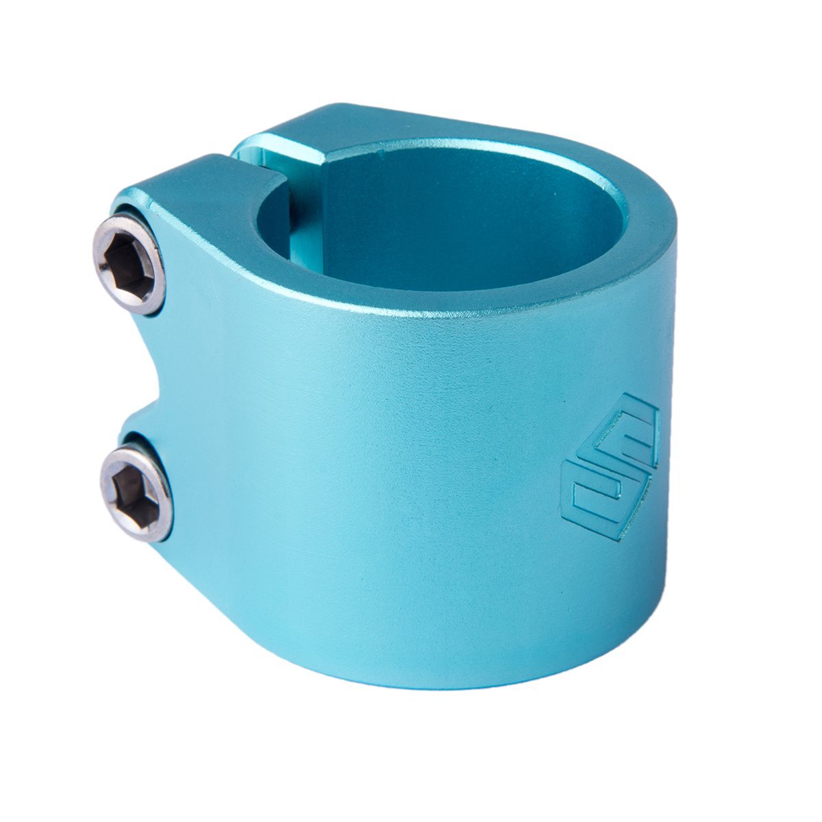 Striker Lux Double Kickbike Clamp - Teal-Clamps till sparkcyklar-ScootWorld.se