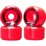 Autobahn GT1 Wide Body 101A Skateboard Hjul 4-Pak - Red