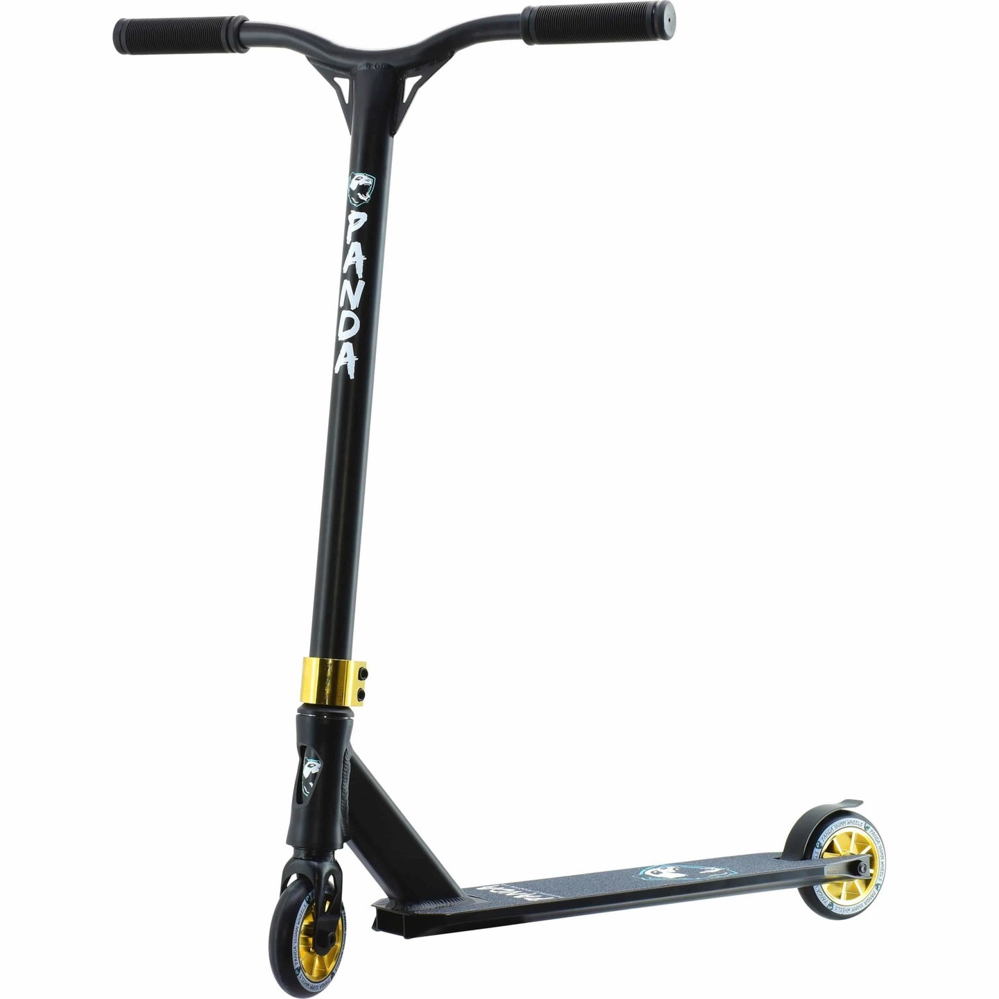 Panda Primus Trick Sparkcykel - Black/Gold Chrome-Trick sparkcyklar-ScootWorld.se