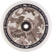 Striker Lighty Fullcore V3 Hvid PU 110mm Hjul Til Løbehjul - Snow Camoflague-ScootWorld.dk