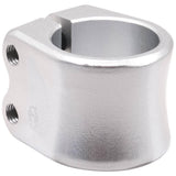 North Profile Double Kickbike Clamp - Matte Silver-ScootWorld.se