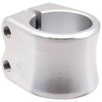 North Profile Double Kickbike Clamp - Matte Silver-ScootWorld.se