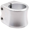 North Profile Double Kickbike Clamp - Matte Silver