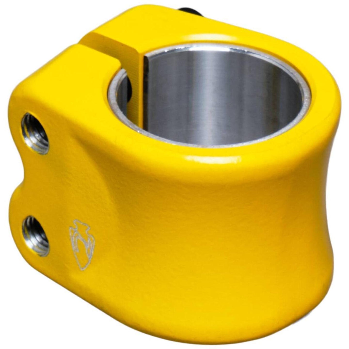 North Profile Double Kickbike Clamp - Yellow-ScootWorld.se