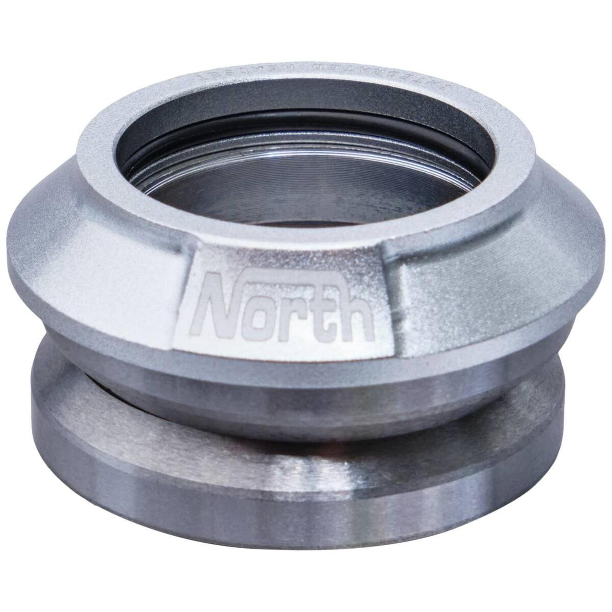 North Star Integrated Kickbike Headset - Matte Silver-ScootWorld.se
