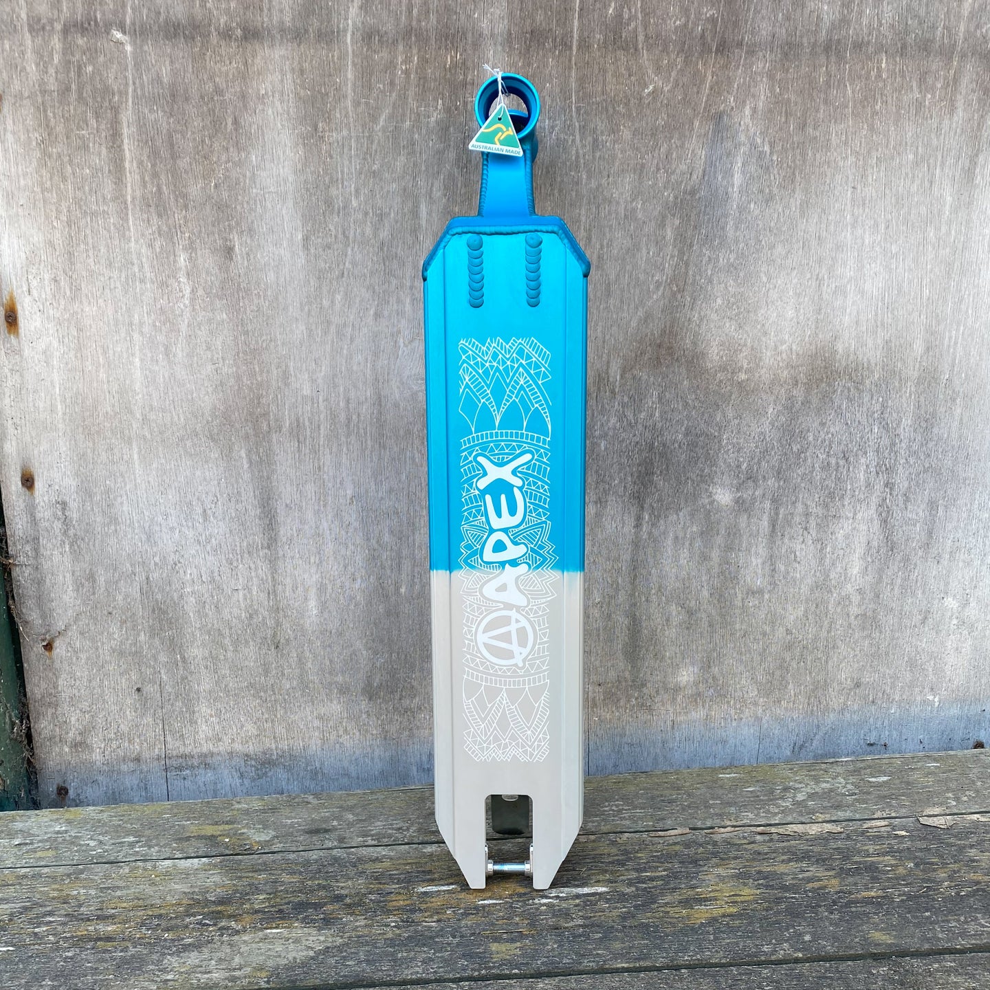 Limited Apex ID Blue/Silver Trick Løbehjul Deck - Blue/Silver-ScootWorld.dk