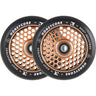 Root Honeycore Svart 110mm Sparkcykel Hjul 2-Pak - Coppertone