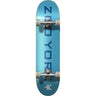 Zoo York OG 95 Logo Block Komplett Skateboard - 7.5" / Blå/Hvid/Orange