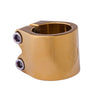Striker Lux Double Kickbike Clamp - Gold Chrome