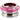 Chubby Donut Headset Løbehjul - Pink-ScootWorld.dk