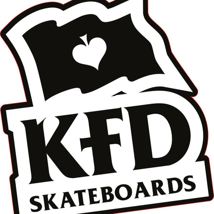 KFD Logo Sticker - Sort