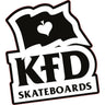 KFD Logo Sticker - Svart