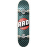RAD Checkers Progressive komplett skateboard - Svart/Turkos