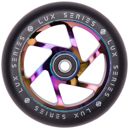 Striker Lux Spoked 110mm Kickbike Hjul - Rainbow