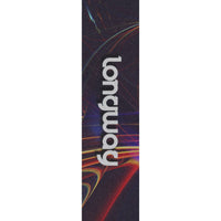 Longway Printed Kickbike Griptape - Fractal-Griptape till sparkcyklar-ScootWorld.se