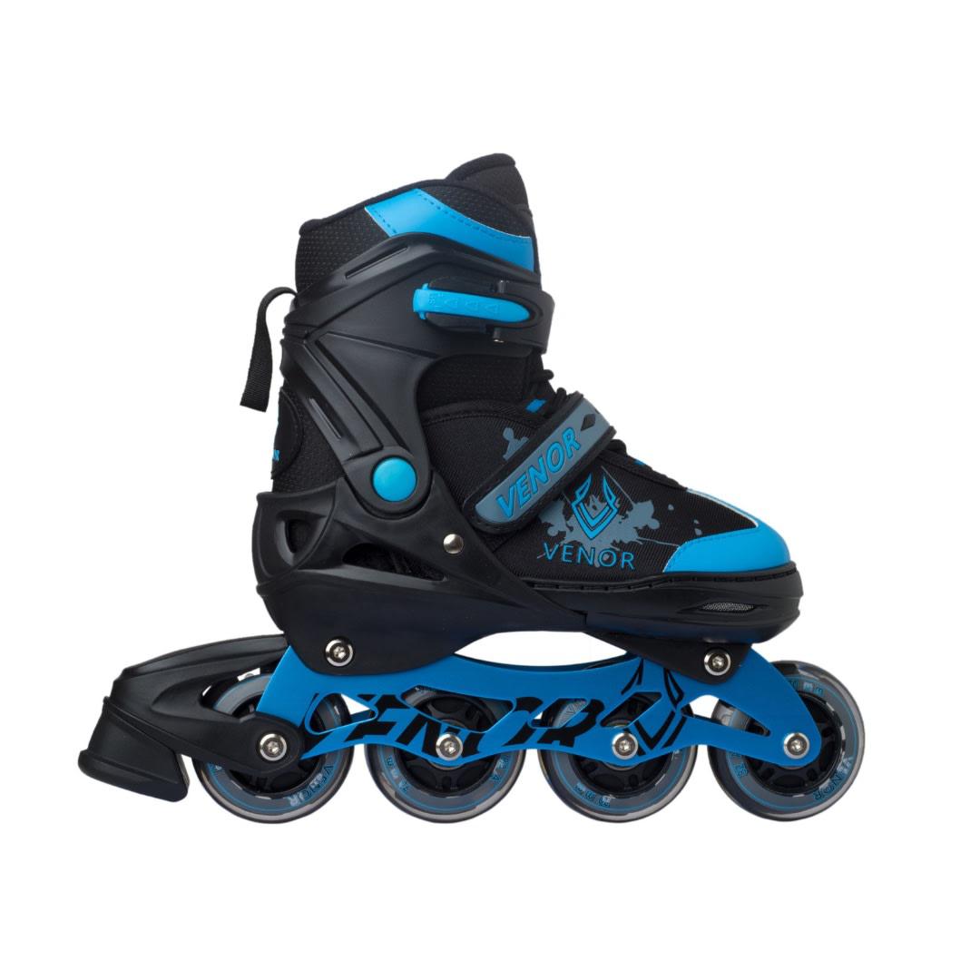 VENOR Ignite LED Inliners - Black/Blue-Inline skates-ScootWorld.se