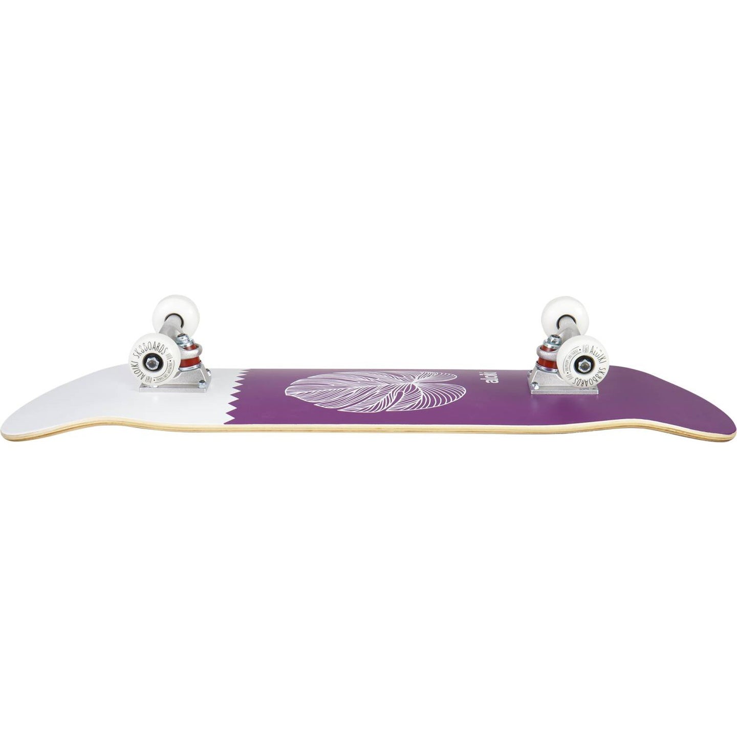 Aloiki Leaf komplett skateboard - Purple