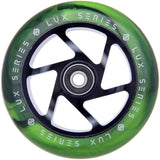 Striker Lux Spoked 110mm Kickbike Hjul - Black/Lime