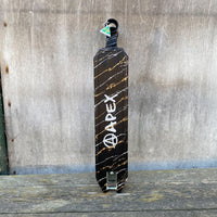 Limited Apex ID Black/Gold Splash Trick Sparkcykel Deck - Black/Gold