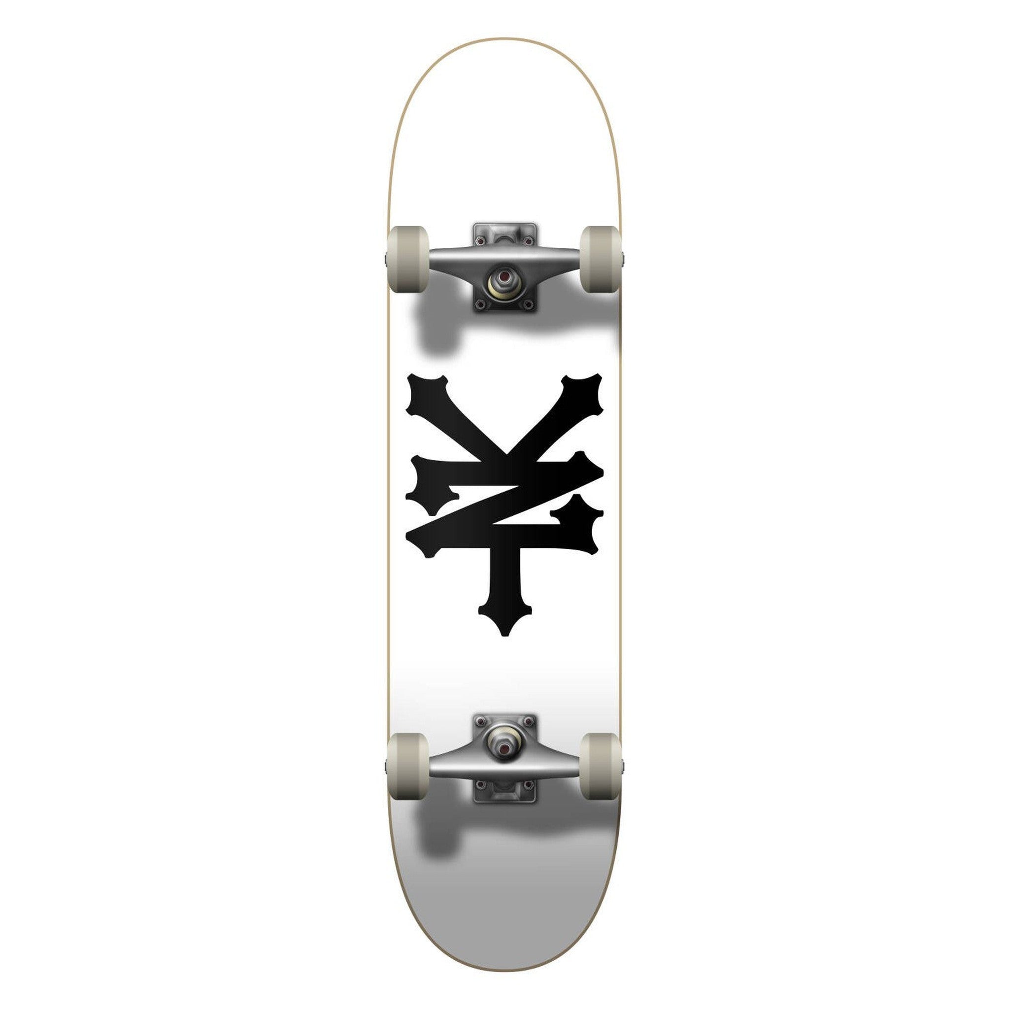 Zoo York Crackerjack Skateboard - White-Skateboards-ScootWorld.se