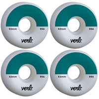 Verb Dip 99A Skateboard Hjul 4-Pak - Teal-ScootWorld.dk