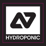 Hydroponic Logo Sticker - Hvid