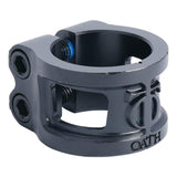 Oath Cage V2 Alloy 2 Bolt Double Kickbike Clamp - Black-Clamps till sparkcyklar-ScootWorld.se