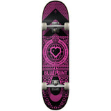 Blueprint Home Heart Complete Skateboard - Pink