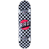 RAD Checkers Komplet Skateboard - Sort