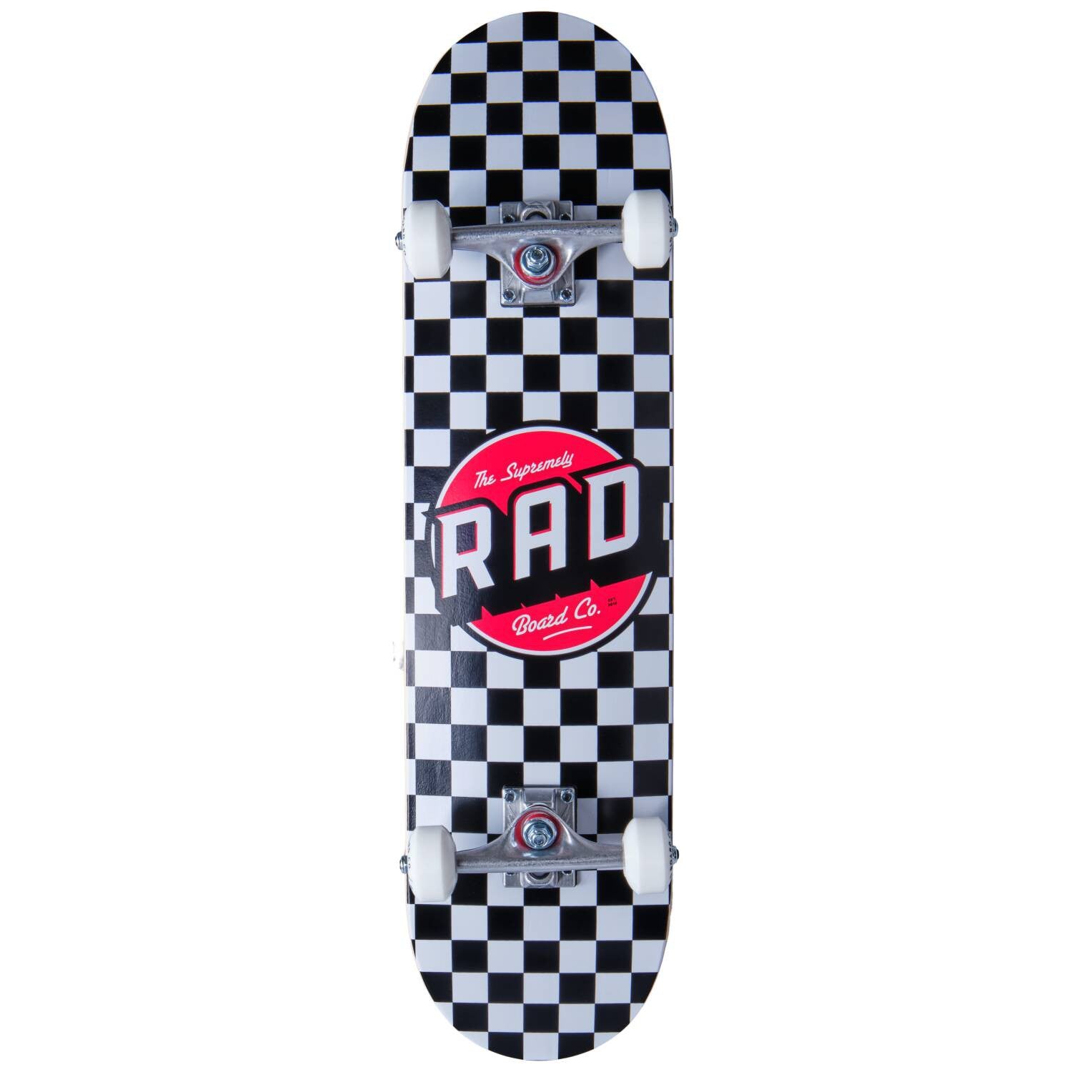 RAD Checkers Komplet Skateboard - Sort