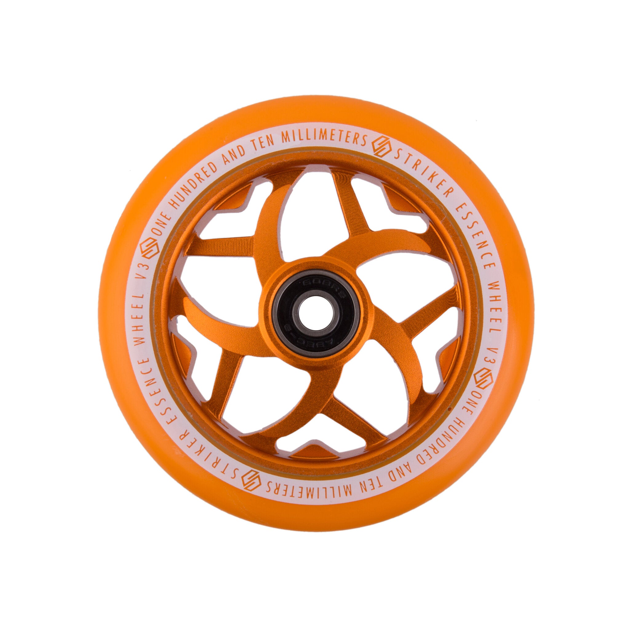 Striker Essence V3 Colorblast 110mm Sparkcykel Hjul - Orange-ScootWorld.se