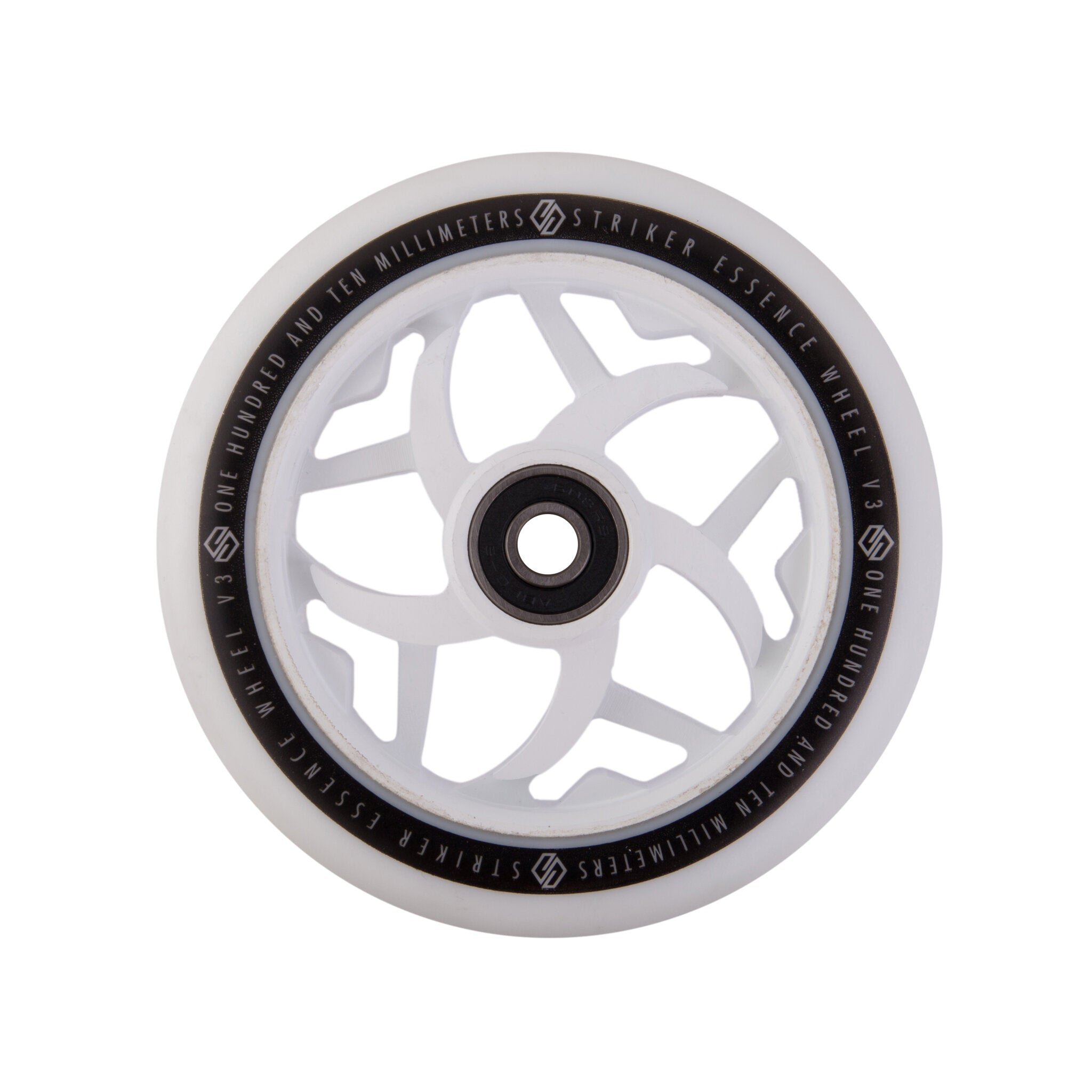 Striker Essence V3 Colorblast 110mm Sparkcykel Hjul - Vit-ScootWorld.se