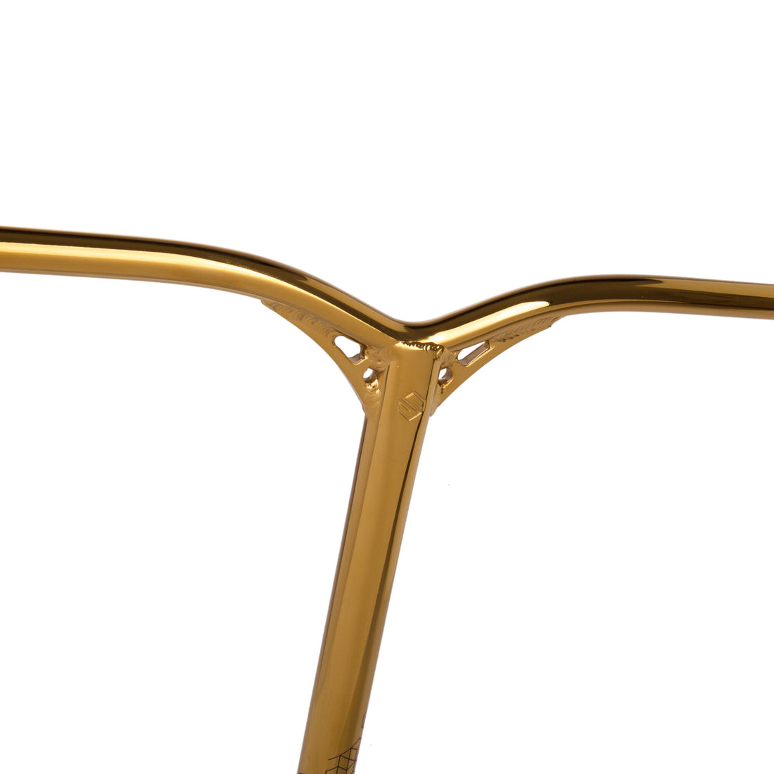Striker Lux V2 Aluminium Styre till Trick-Sparkcykel - Gold Chrome