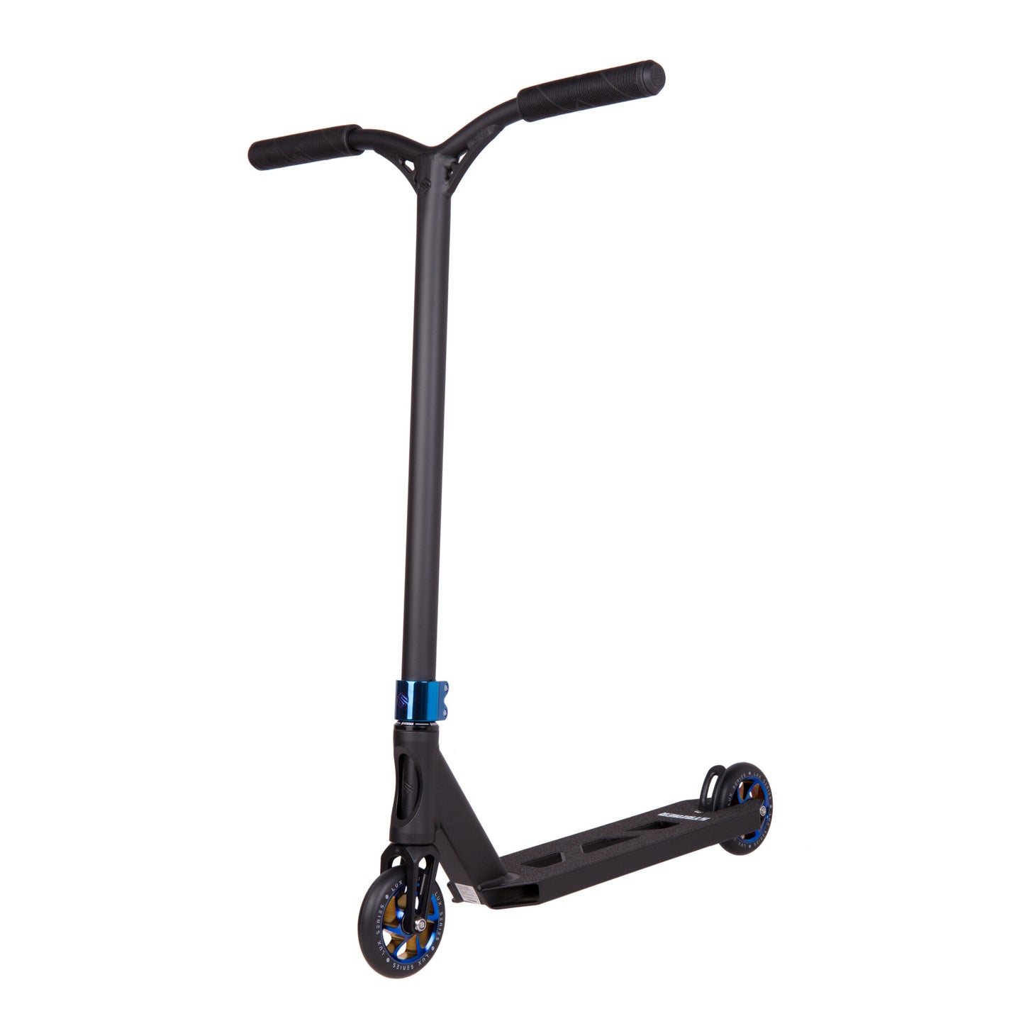 Striker Lux Trick Sparkcykel - Svart/Blå Chrome-ScootWorld.se