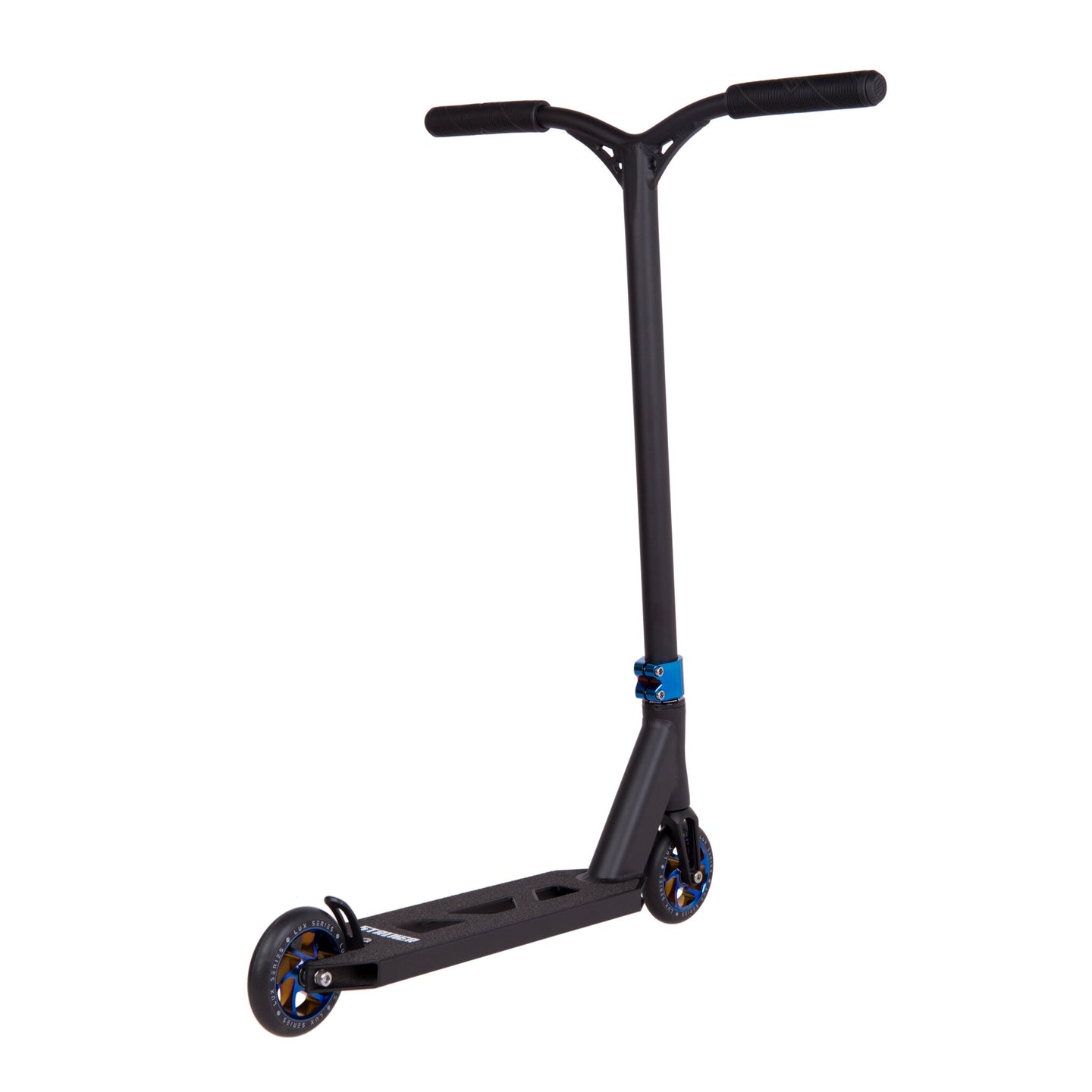 Striker Lux Trick Sparkcykel - Svart/Blå Chrome-ScootWorld.se