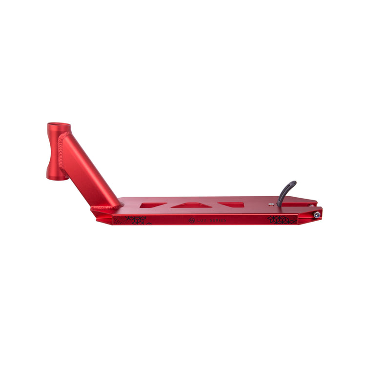 Striker Lux V2 Integrated Deck till Trick-Sparkcykel - Red/Black