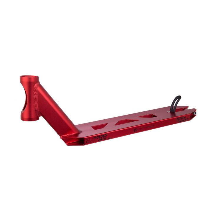 Striker Lux V2 Integrated Deck till Trick-Sparkcykel - Red/Black