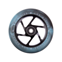 Striker Lux Spoked 110mm Sparkcykel Hjul - Svart/Turkos-ScootWorld.se