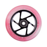 Striker Lux Spoked 110mm Sparkcykel Hjul - Vit/Pink-ScootWorld.se