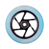 Striker Lux Spoked 110mm Sparkcykel Hjul - Vit/Turkos-ScootWorld.se