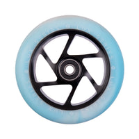 Striker Lux Spoked 110mm Sparkcykel Hjul - Vit/Turkos-ScootWorld.se