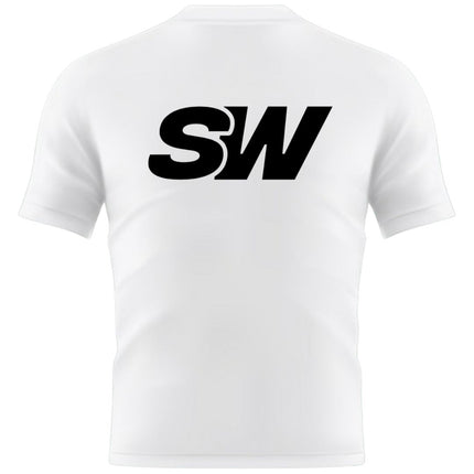 ScootWorld SW Logo Tshirt - White