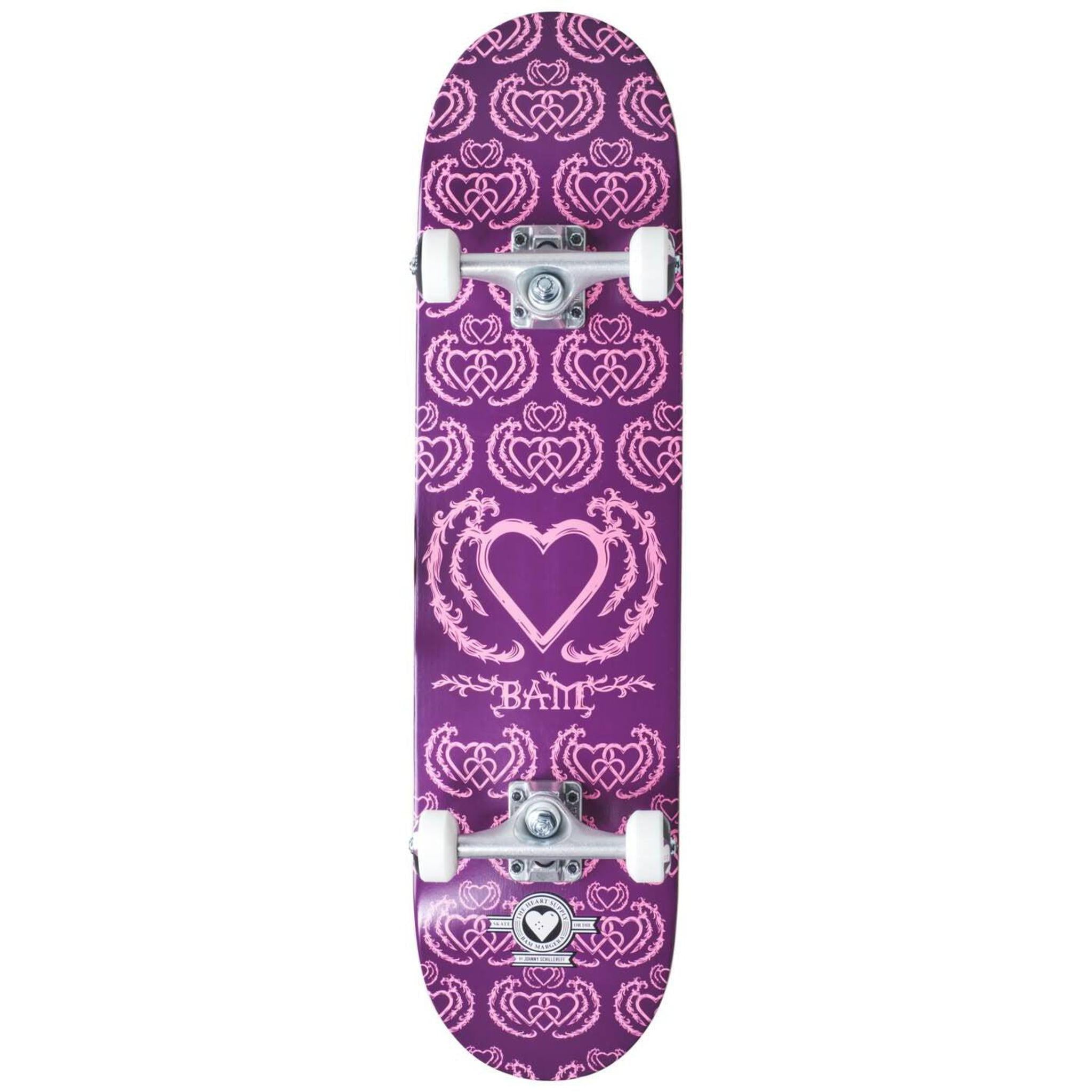 Heart Supply Bam Pro Komplett Skateboard - United (Purple)-Skateboards-ScootWorld.se
