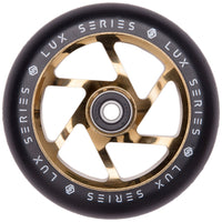 Striker Lux Spoked 100mm Kickbike Hjul - Gold Chrome