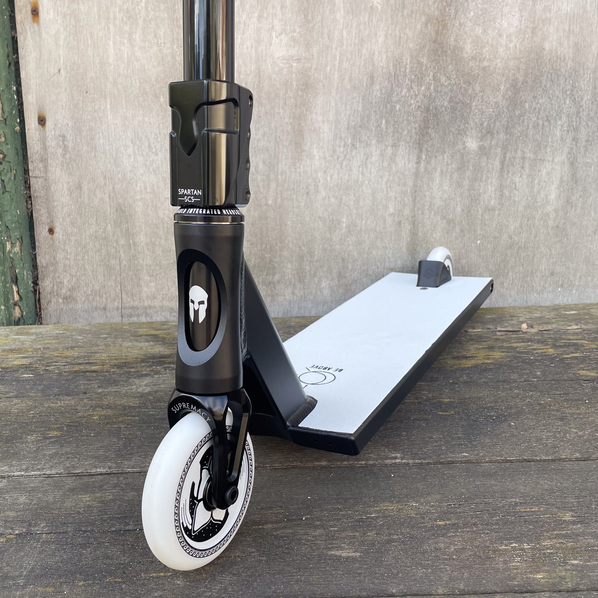 ScootWorld Black & White Street Custom Build - Black/White