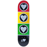 Heart Supply Squadron Skateboard Bräda - Rasta