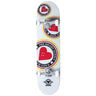 Heart Supply Orbit Logo komplett skateboard - Vit/Svart/Röd